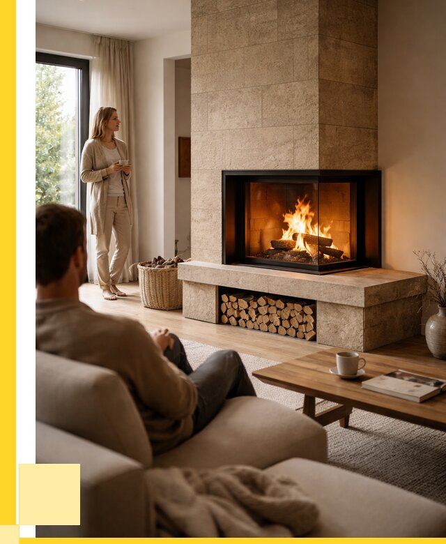 Угловые камины из кирпича установка в Шахтах от 162795 р. ЭриданШхт