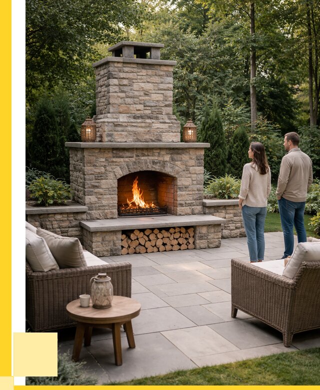 Уличные камины из кирпича в Шахтах от 162795 р. | ЭриданШхт