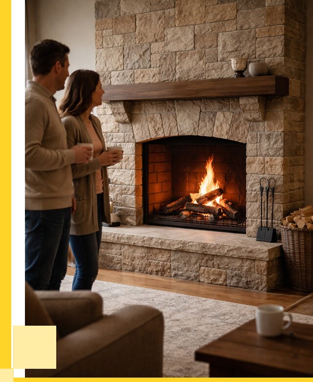 Каменные камины на заказ в Шахтах от 195354 р. | ЭриданШхт