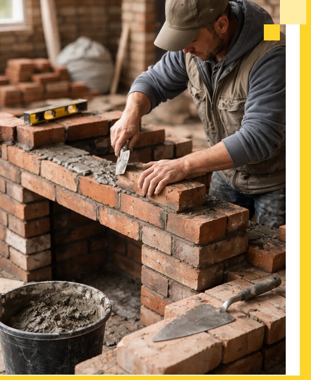 Кладка каминов под ключ в Шахтах профессиональная отделка и монтаж