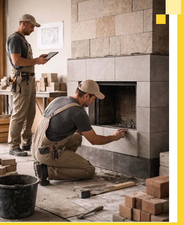 Индивидуальные проекты каминов и каминных систем в Шахтах