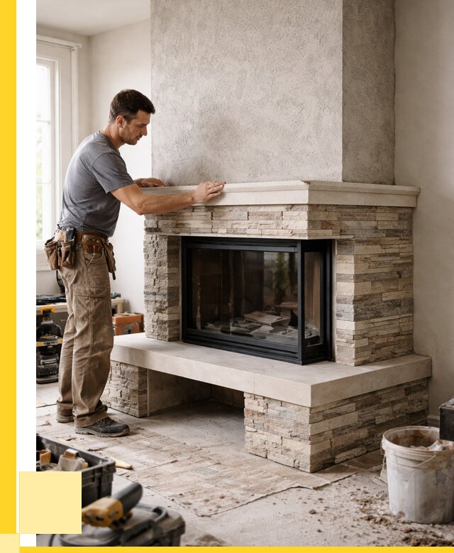 Изготовление каминов под ключ в Шахтах от 162795 р. | ЭриданШхт