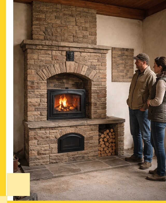 Кирпичная печь под ключ в Шахтах от 162795 р. | ЭриданШхт