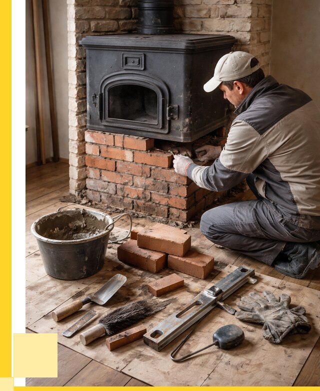 Ремонт печей в Шахтах от 13024 р., услуги печника ЭриданШхт