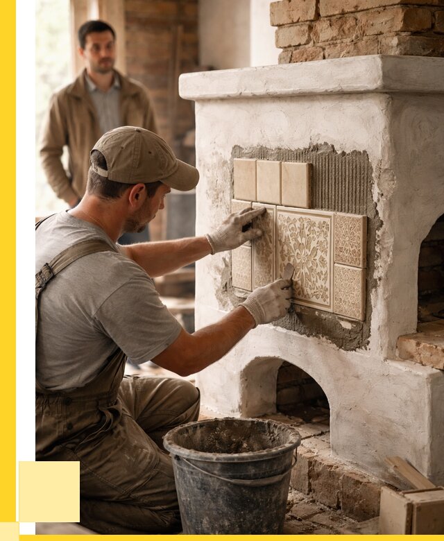 Отделка печей и банных печей в Шахтах от 37986 р. | ЭриданШхт