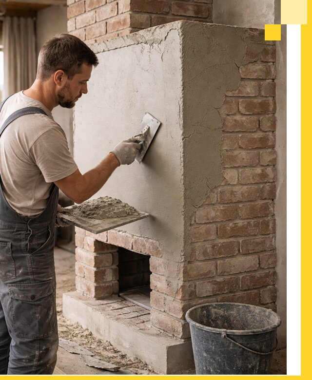 Отделка печей и облицовка каминов в Шахтах под ключ