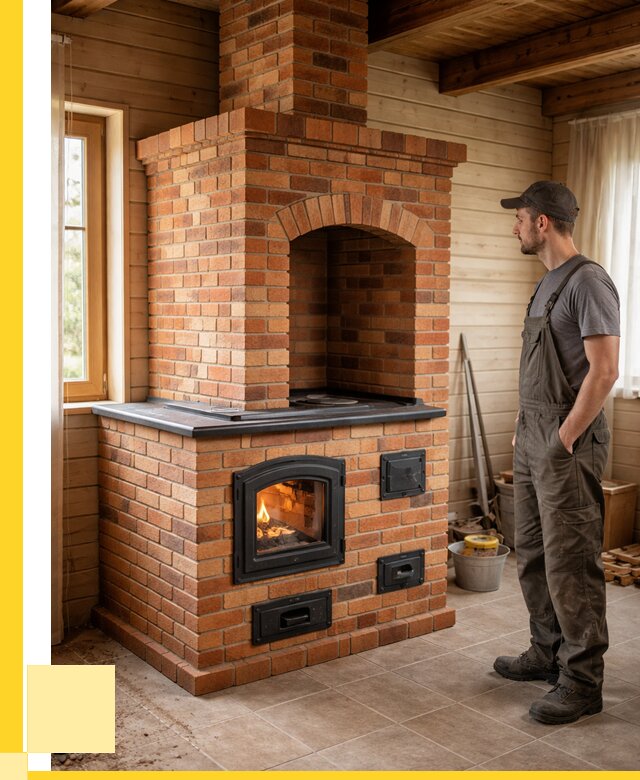 Кирпичные печи в Шахтах: купить от 162795 р. | ЭриданШхт