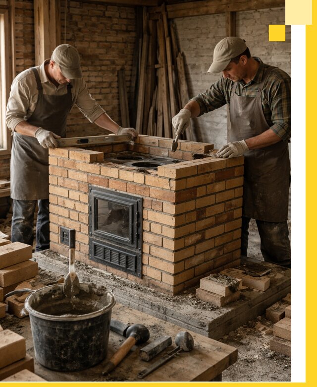 Изготовление и установка варочных печей под ключ в Шахтах