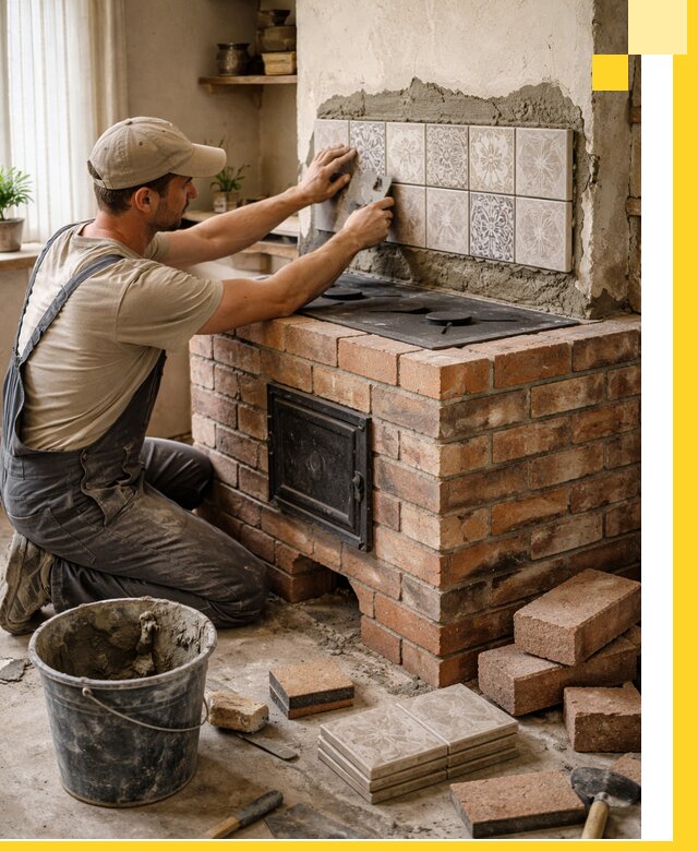 Печи с плитой на заказ монтаж гарантия и сервис в Шахтах