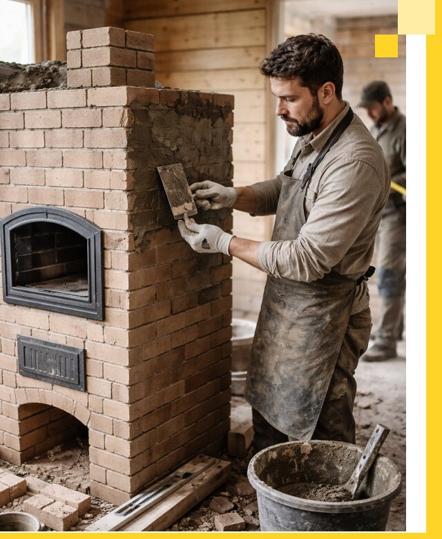 Изготовление и установка печей-шведок под ключ в Шахтах