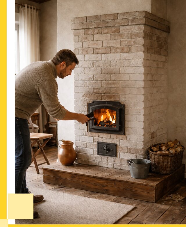 Печь голландка из кирпича в Шахтах от 92251 р. | ЭриданШхт