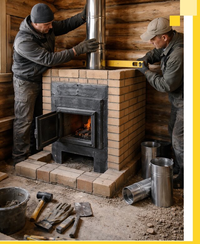 Проектирование, изготовление и установка банных печей в Шахтах