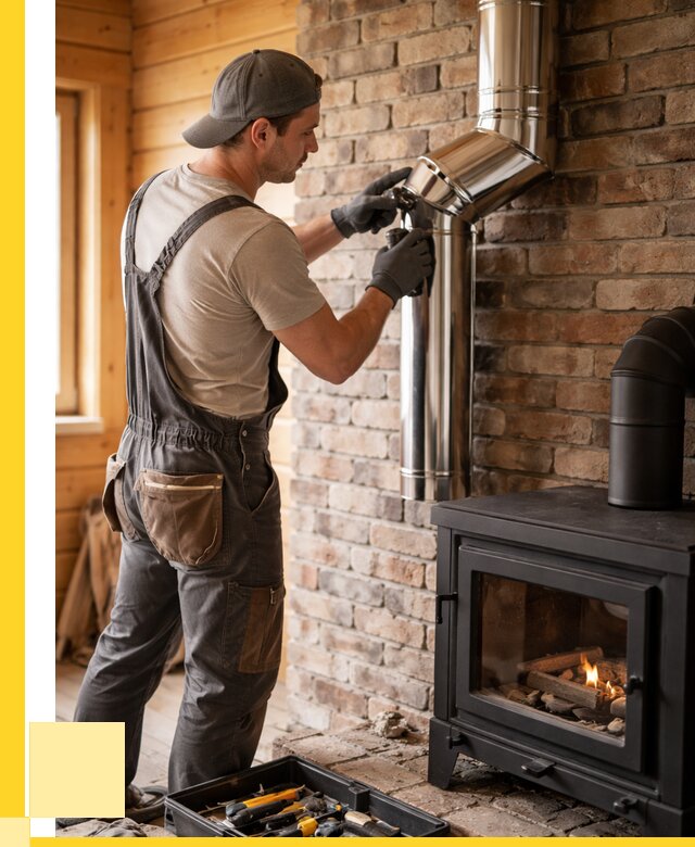 Монтаж дымоходов для печей в Шахтах от 8140 р. | ЭриданШхт