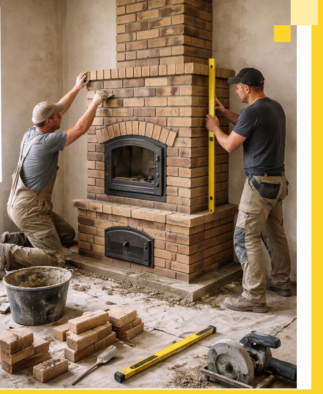 Продажа и установка печей и каминов для дома под ключ в Шахтах