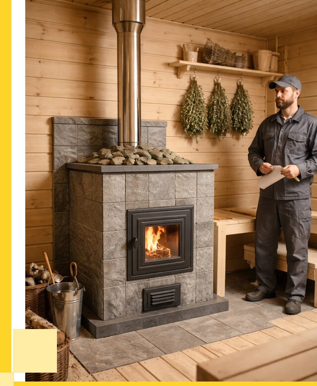 Печи для бани под ключ в Шахтах от 130236 р. | ЭриданШхт