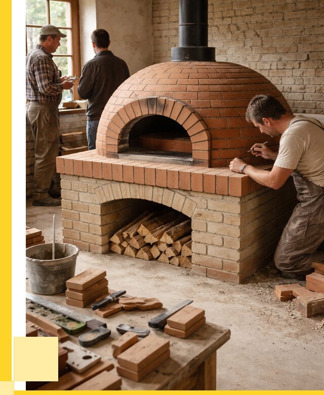 Помпейская печь дровяная для пиццы в Шахтах | ЭриданШхт от 217060 р.