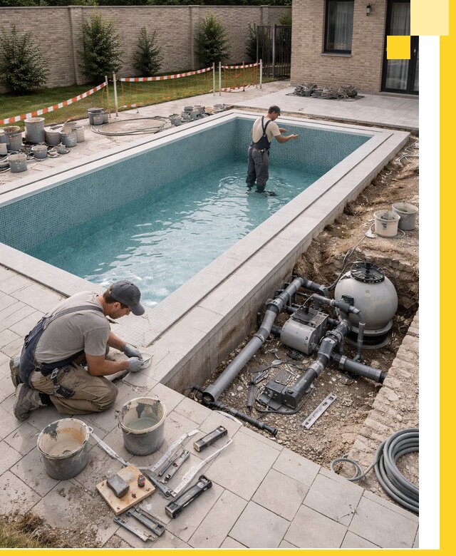 Строительство бассейнов под ключ в Шахтах: проекты и монтаж