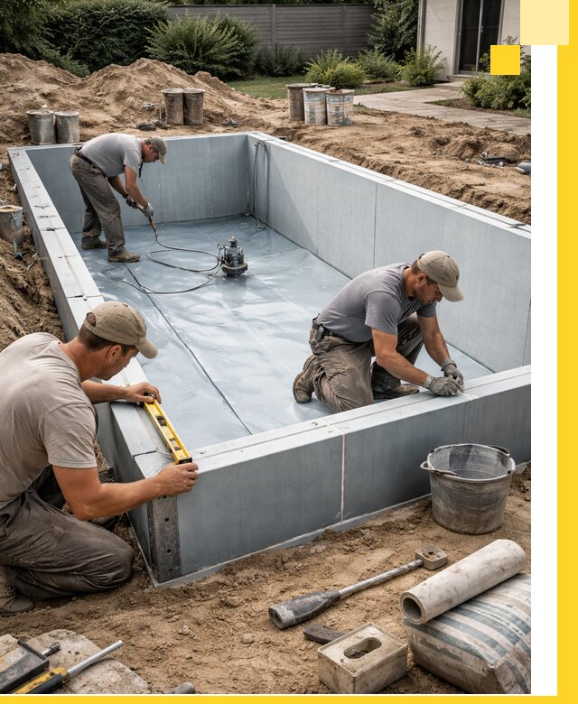 Профессиональный монтаж бассейнов под ключ в Шахтах с гарантией