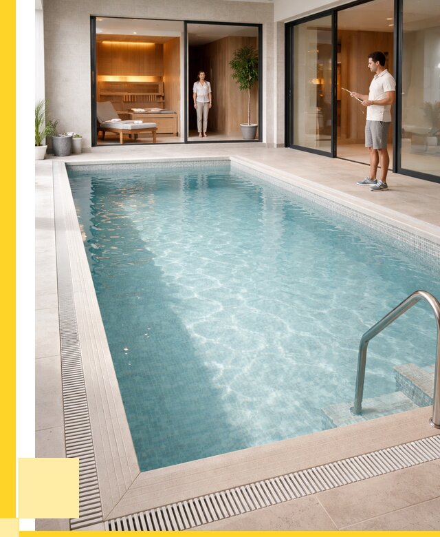 Отделка бассейна пленкой ПВХ в Шахтах от 3799 р. - ЭриданШхт