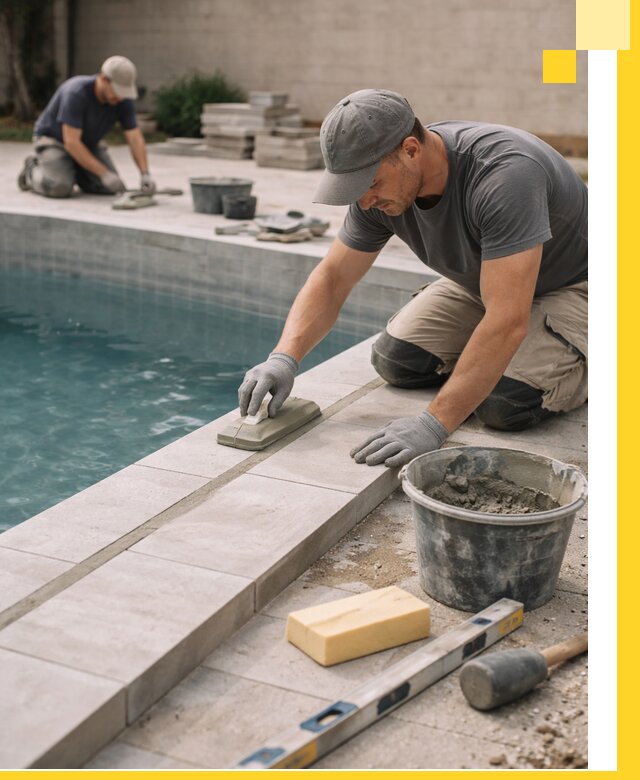 Отделка бассейнов в Шахтах: декоративная отделка и гидроизоляция