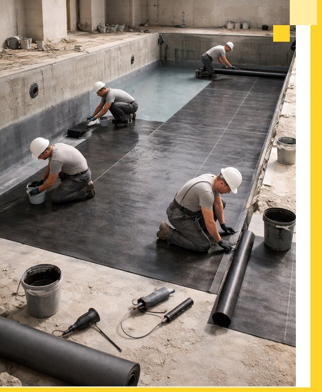 Профессиональная гидроизоляция бассейнов и чаш в Шахтах под ключ