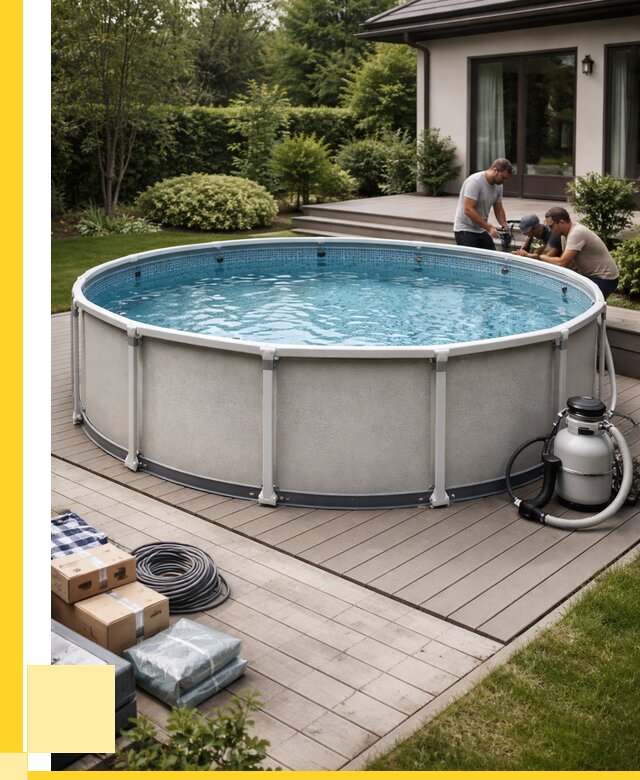 Купить каркасные бассейны в Шахтах от 48839 р. | ЭриданШхт