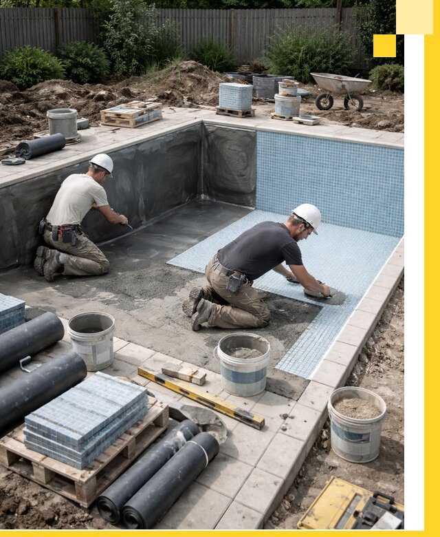 Проектирование и строительство стационарных бассейнов в Шахтах