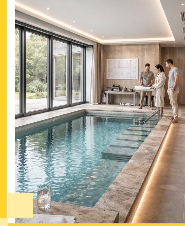 Закрытые бассейны под ключ в Шахтах от 2713250 р. | ЭриданШхт