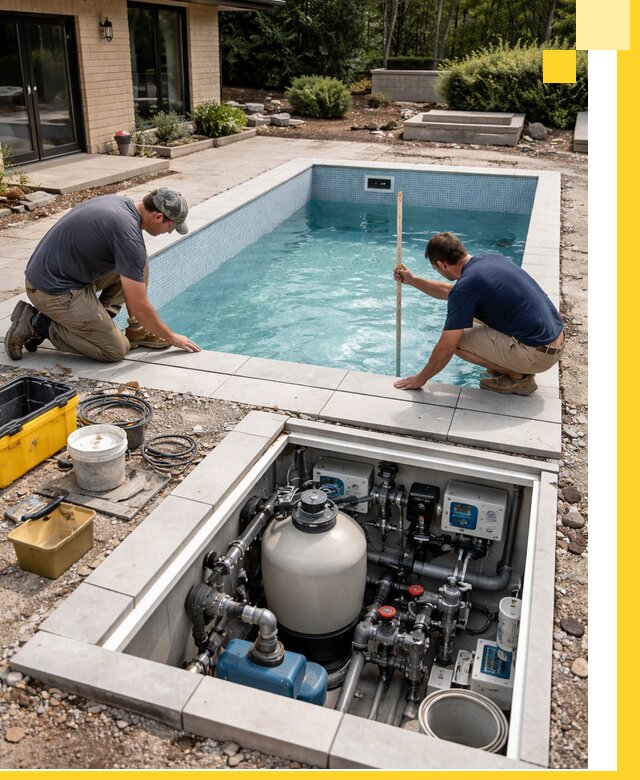 Строительство качественных домашних бассейнов под ключ в Шахтах