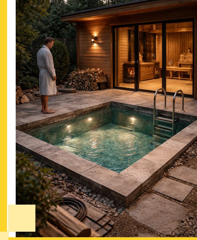 Бани с бассейном под ключ в Шахтах от 103104 р. | ЭриданШхт