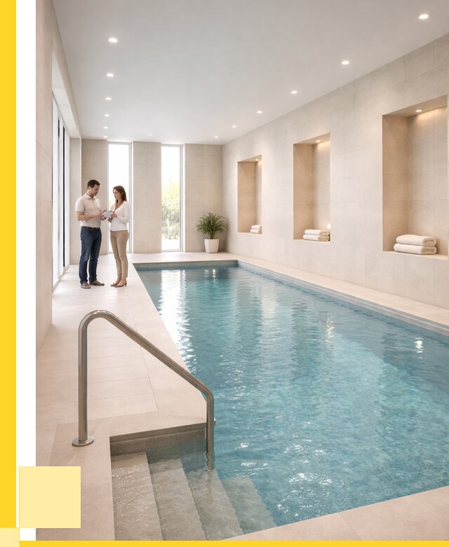 Бассейны в помещении под ключ в Шахтах от 1627950 р. | ЭриданШхт