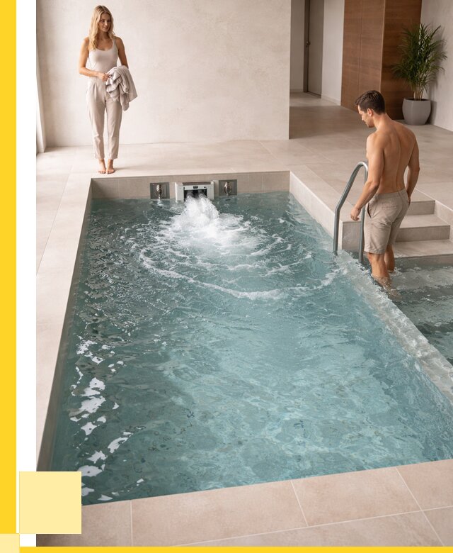 Бассейн с противотоком в Шахтах от 271325 р. | ЭриданШхт