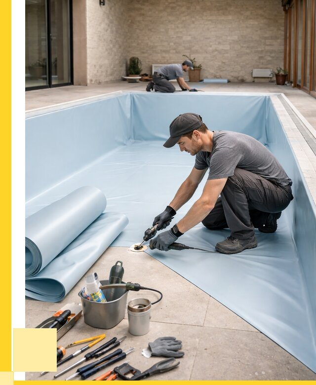 Пленка ПВХ для бассейнов в Шахтах от 2713 р. | ЭриданШхт