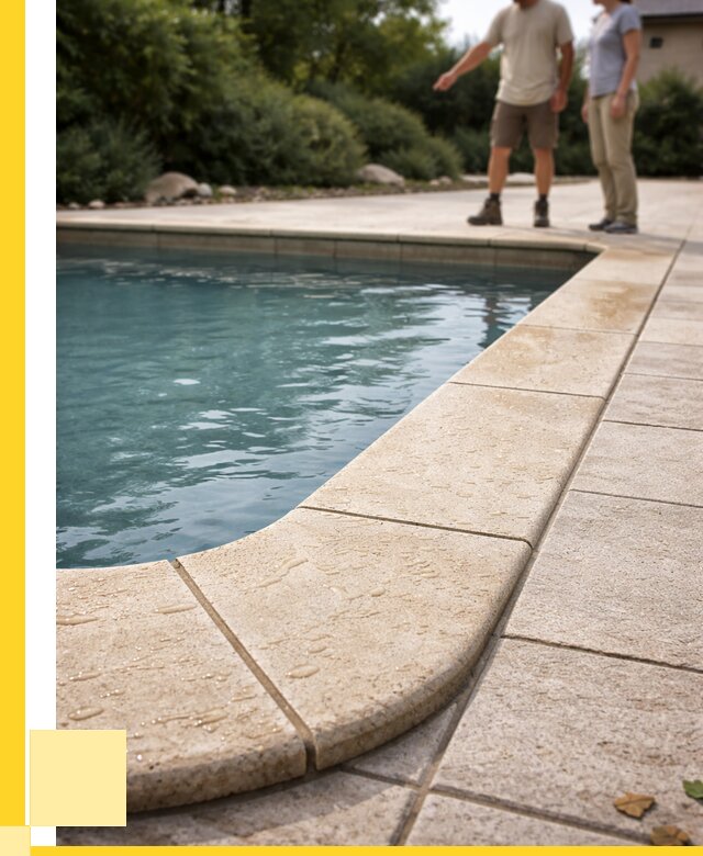 Копинговый камень для бассейнов в Шахтах от 4558 р. | ЭриданШхт