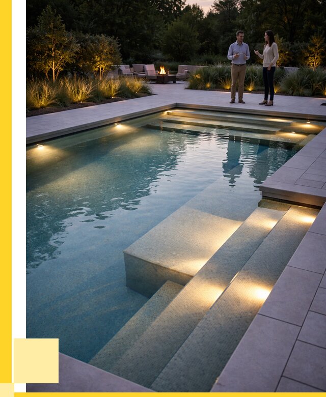 Освещение бассейнов в Шахтах под ключ от 27133 р. | ЭриданШхт