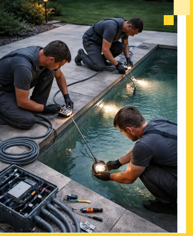 Профессиональное освещение бассейнов в Шахтах: дизайн и монтаж