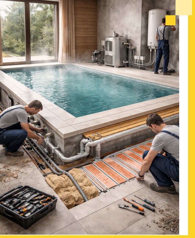 Проектирование и строительство тёплых бассейнов в Шахтах