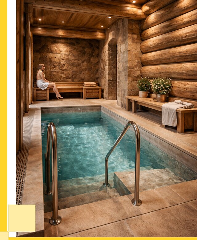 Аренда бани с бассейном в Шахтах от 1627950 р. | ЭриданШхт