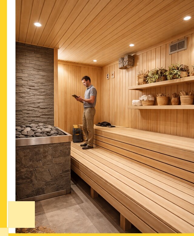 Сауна под ключ в Шахтах: от 488385 р. | Строительство — ЭриданШхт