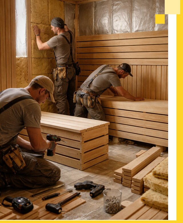 Профессиональное строительство саун под ключ в Шахтах