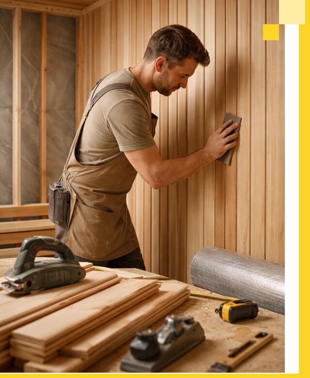 Профессиональная отделка саун и парных под ключ в Шахтах