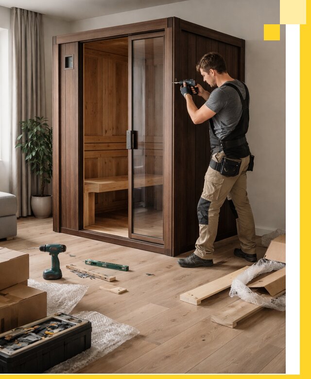 Установка и производство мини саун под ключ в Шахтах