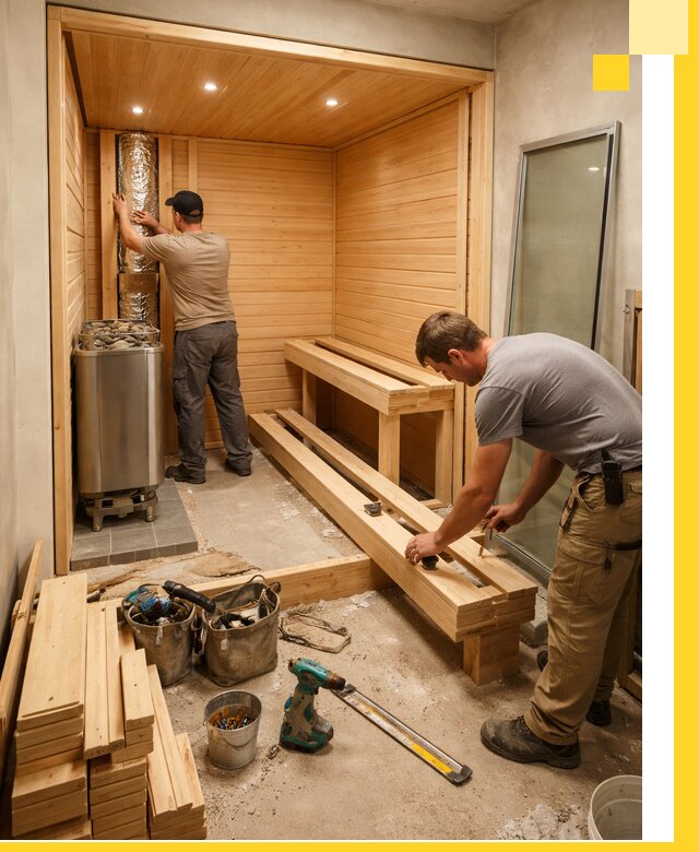 Проектирование и установка домашних саун под ключ в Шахтах