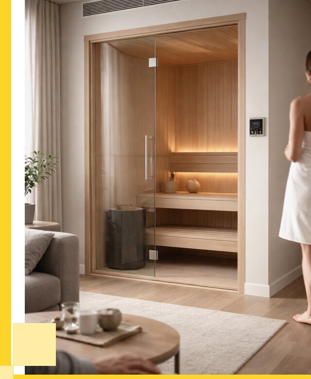 Сауна в квартире под ключ в Шахтах от 130236 р. ЭриданШхт