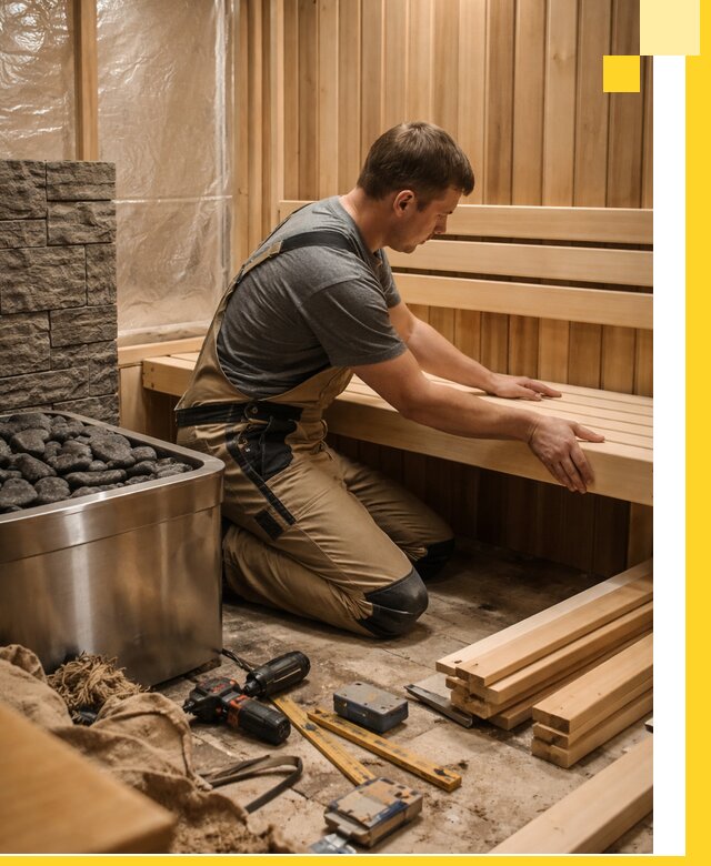 Сауны для дома под ключ с проектированием и монтажом в Шахтах