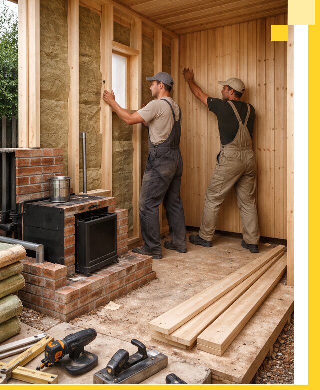 Строительство и установка дачных саун под ключ в Шахтах