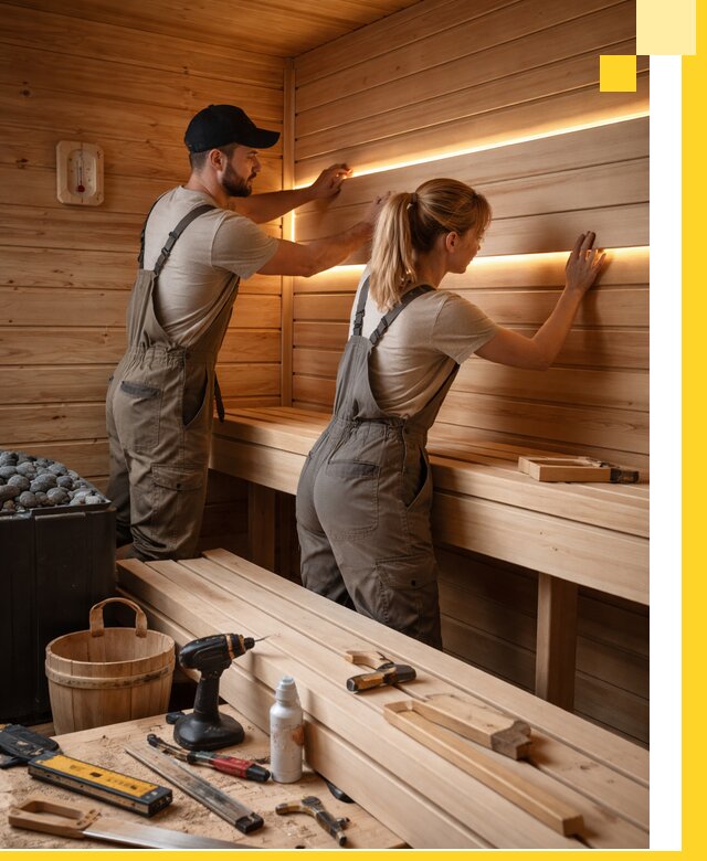 Дизайн саун и бань под ключ с индивидуальным проектом в Шахтах