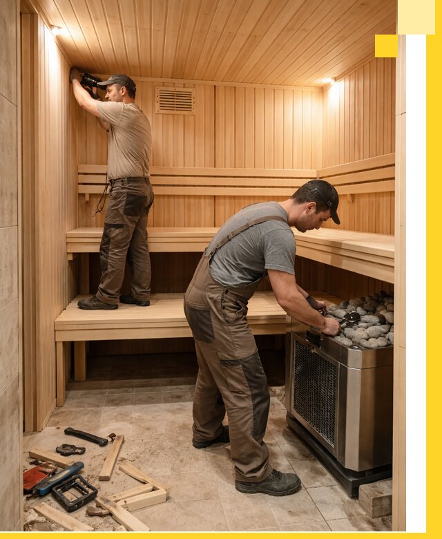 Купить сауну под ключ в Шахтах с монтажом и гарантией