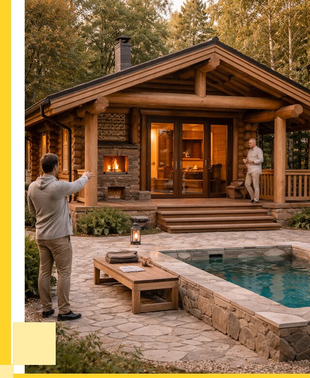 Проекты бань и хамам в Шахтах от 27133 р. | ЭриданШхт