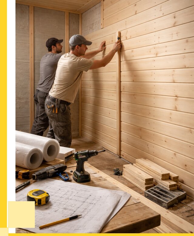 Обшивка бани вагонкой в Шахтах от 1302 р., ЭриданШхт